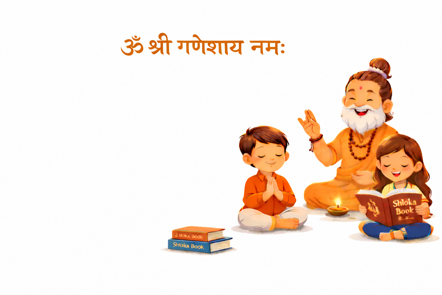 Kids learning together