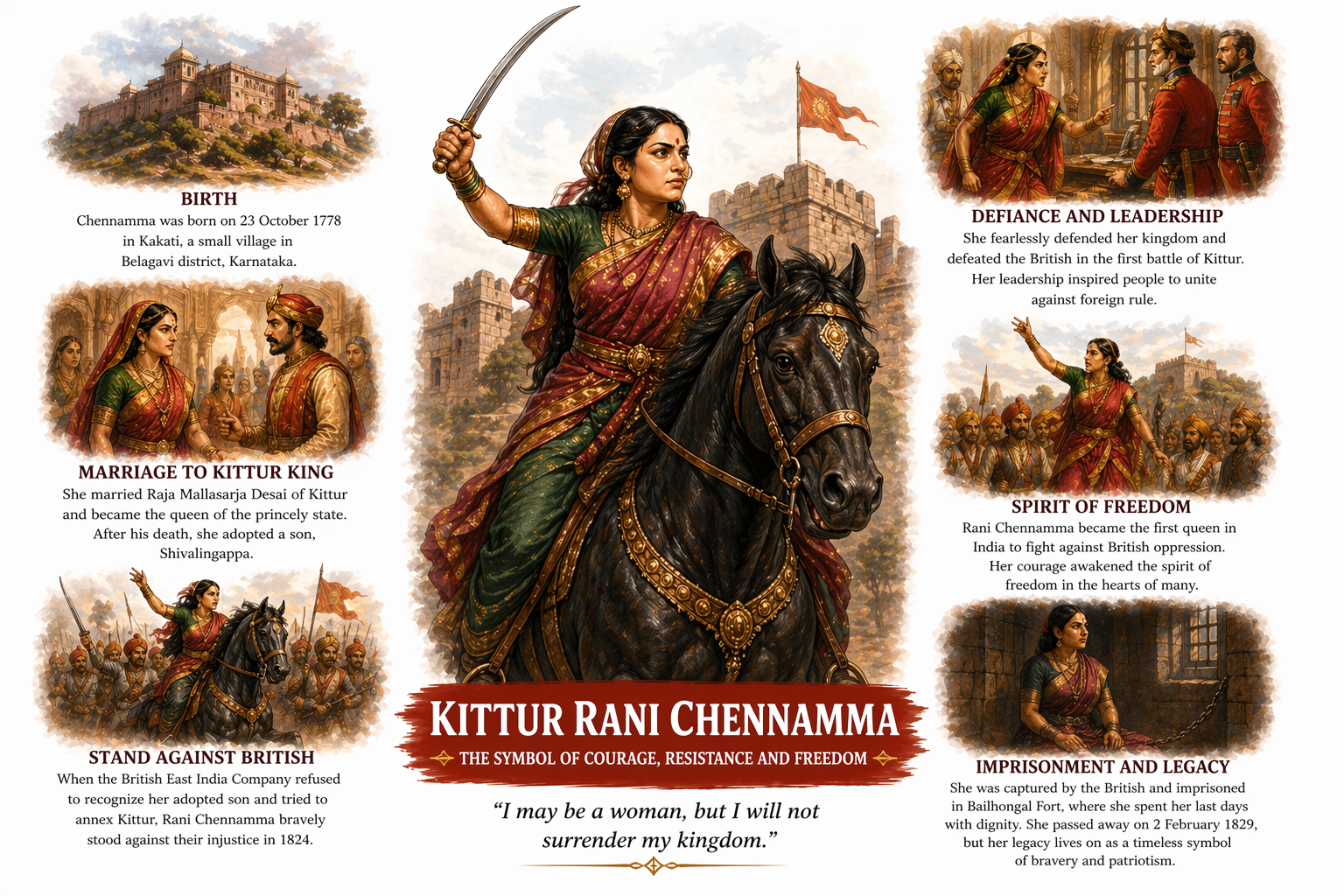The Story of Kittur Rani Chennamma